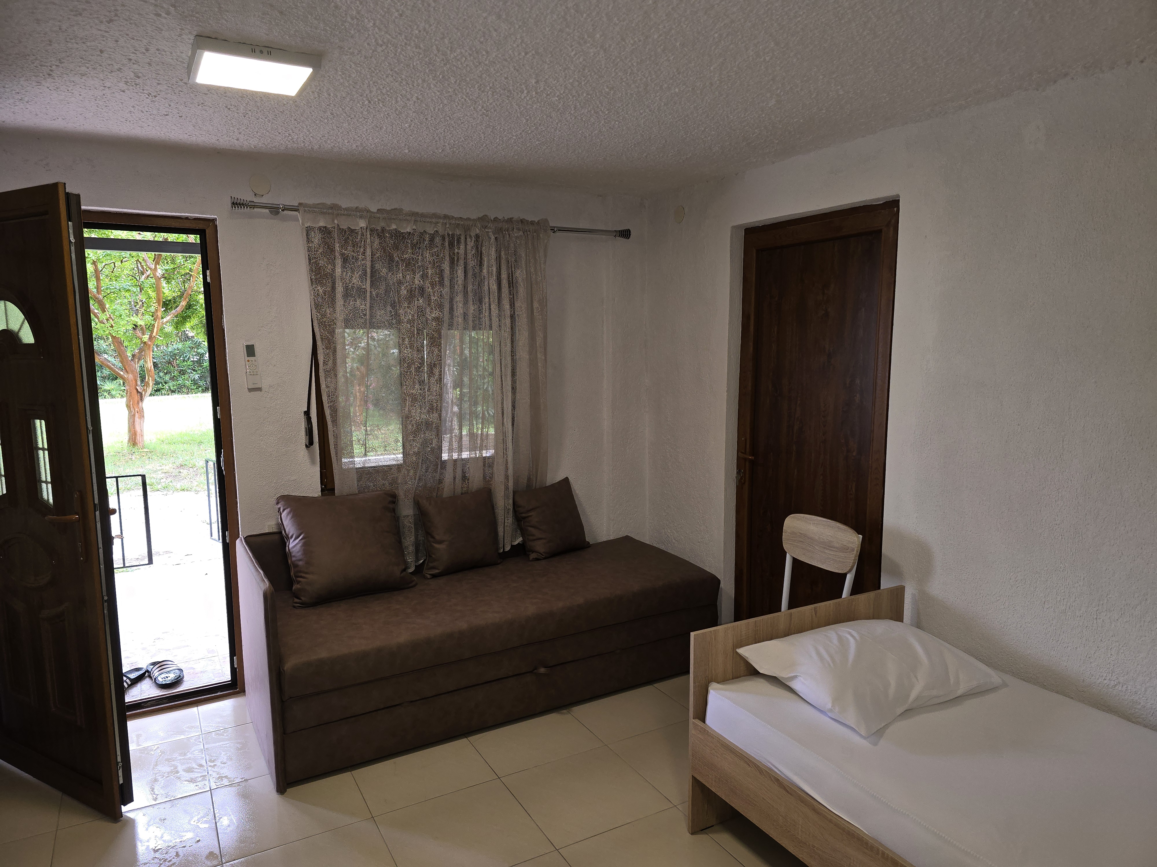 Apartment with Garden View photo 12 at Garden Haven 100m from the Sea in Siviri