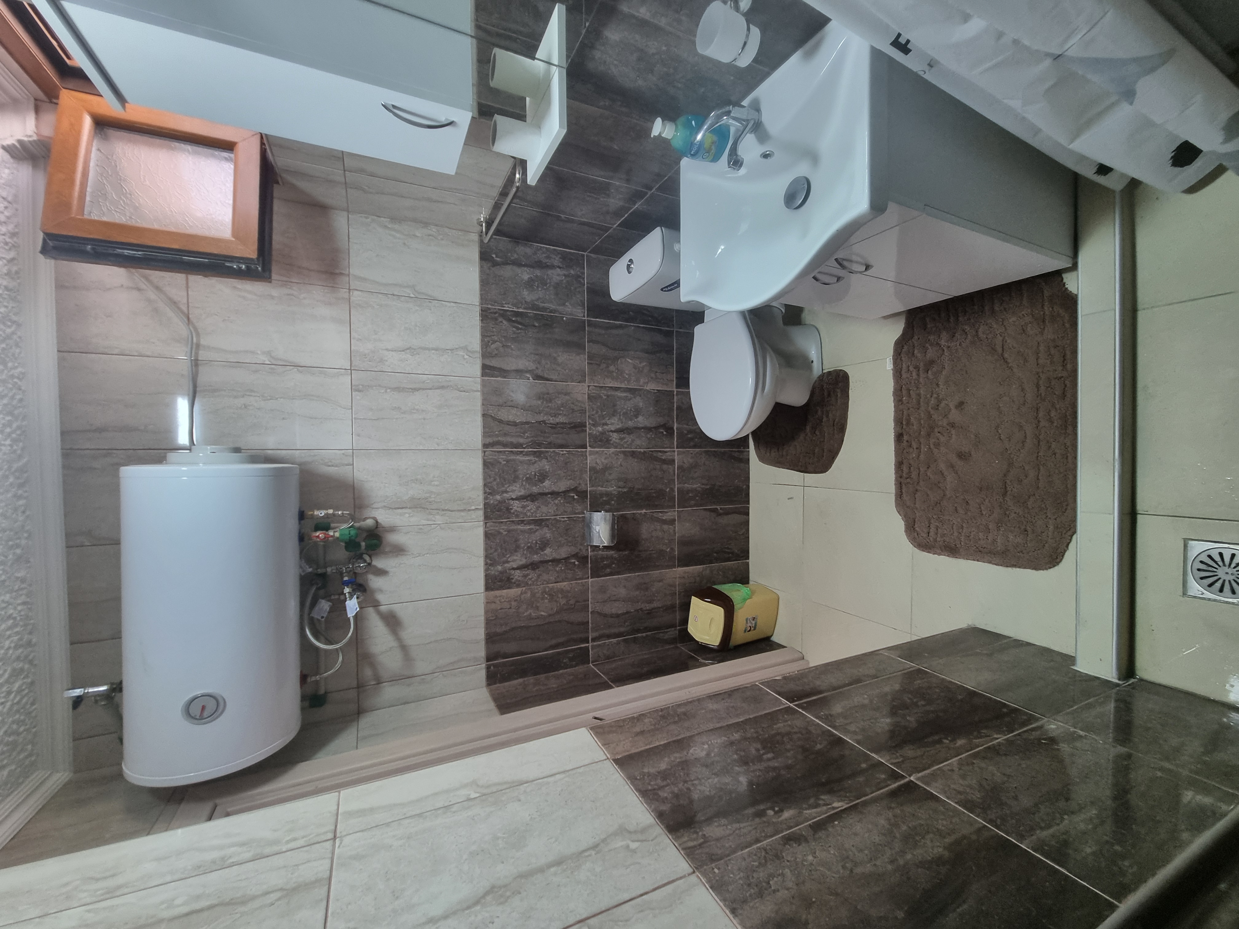 Two-Bedroom Apartment with Garden View photo 2 at Garden Haven 100m from the Sea in Siviri